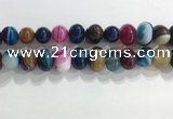 CNG8391 15.5 inches 12*16mm nuggets striped agate beads wholesale