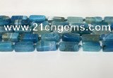 CNG8397 15.5 inches 8*18mm - 10*25mm freeform agate beads