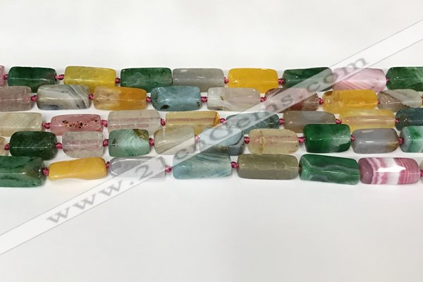 CNG8398 15.5 inches 8*18mm - 10*25mm freeform agate beads