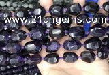 CNG8519 15.5 inches 12*16mm - 15*20mm faceted nuggets amethyst beads