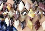 CNG8641 13*20mm - 15*25mm faceted freeform mookaite beads