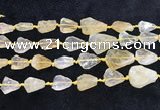 CNG8678 15.5 inches 12*14mm - 20*23mm freeform citrine beads