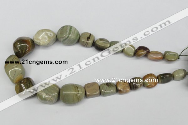 CNG87 15.5 inches 13*18mm - 25*30mm nuggets jasper gemstone beads