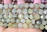 CNG8730 15.5 inches 10mm faceted nuggets prehnite gemstone beads