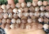 CNG8755 15.5 inches 12mm faceted nuggets moonstone beads wholesale