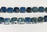 CNG8790 16*17mm - 18*19mm faceted nuggets chrysanthemum agate  beads