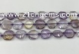 CNG8801 15.5 inches 16mm - 20mm faceted freeform ametrine beads