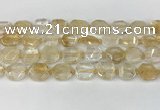 CNG8804 15.5 inches 16mm - 20mm faceted freeform citrine beads