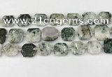 CNG8820 15.5 inches 16mm - 20mm faceted freeform jade beads