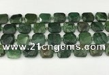 CNG8823 15.5 inches 16mm - 20mm faceted freeform african jade beads