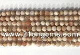 CNG9080 15.5 inches 6mm faceted nuggets moonstone gemstone beads