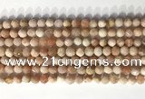 CNG9080 15.5 inches 6mm faceted nuggets moonstone gemstone beads