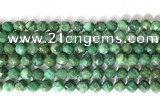 CNG9098 15.5 inches 8mm faceted nuggets African jade beads