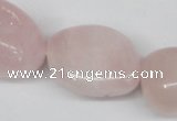 CNG97 15.5 inches 10*18mm - 18*25mm nuggets rose quartz gemstone beads