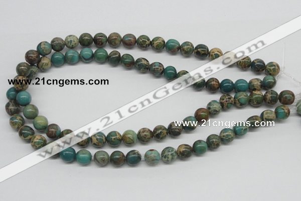 CNI04 16 inches 10mm round natural imperial jasper beads wholesale