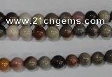 CNI201 15.5 inches 6mm round imperial jasper beads wholesale