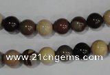 CNI202 15.5 inches 8mm round imperial jasper beads wholesale