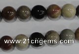 CNI204 15.5 inches 12mm round imperial jasper beads wholesale