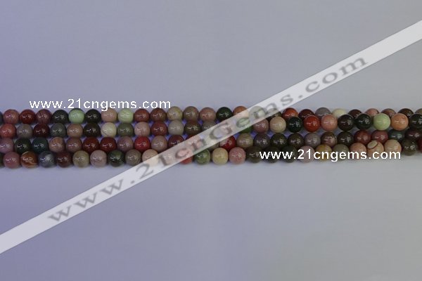 CNI350 15.5 inches 4mm round imperial jasper beads wholesale