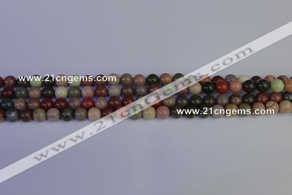 CNI351 15.5 inches 6mm round imperial jasper beads wholesale