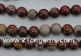 CNJ67 15.5 inches 8mm round noreena jasper beads wholesale