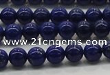 CNL1000 15.5 inches 4mm round AA grade natural lapis lazuli beads