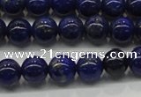 CNL1001 15.5 inches 6mm round A grade natural lapis lazuli beads