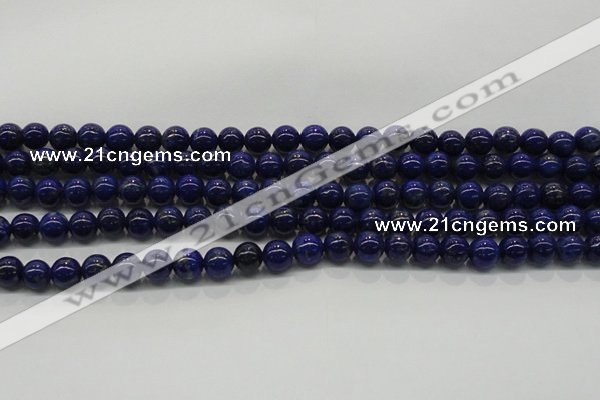 CNL1001 15.5 inches 6mm round A grade natural lapis lazuli beads