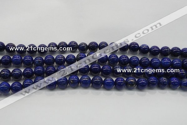 CNL1002 15.5 inches 8mm round A grade natural lapis lazuli beads