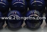 CNL1007 15.5 inches 18mm round A grade natural lapis lazuli beads