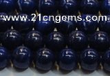 CNL1053 15.5 inches 7.5mm - 8mm round A grade natural lapis lazuli beads