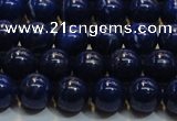 CNL1053 15.5 inches 7.5mm - 8mm round A grade natural lapis lazuli beads