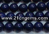 CNL1056 15.5 inches 7.5mm - 8mm round AAA grade natural lapis lazuli beads