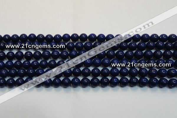 CNL1056 15.5 inches 7.5mm - 8mm round AAA grade natural lapis lazuli beads