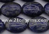 CNL1121 15.5 inches 15*20mm oval lapis lazuli gemstone beads