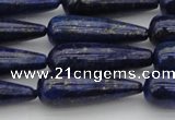 CNL1161 15.5 inches 10*30mm teardrop lapis lazuli gemstone beads