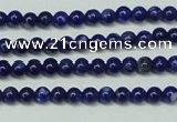 CNL1250 15.5 inches 3mm round natural lapis lazuli beads