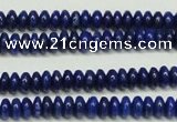 CNL1260 15.5 inches 2*5mm rondelle natural lapis lazuli beads