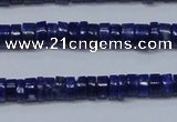 CNL1265 15.5 inches 3*6mm tyre natural lapis lazuli beads