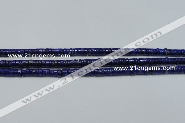 CNL1266 15.5 inches 4*7mm tyre natural lapis lazuli beads