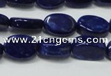 CNL1277 15.5 inches 9*13mm oval natural lapis lazuli beads