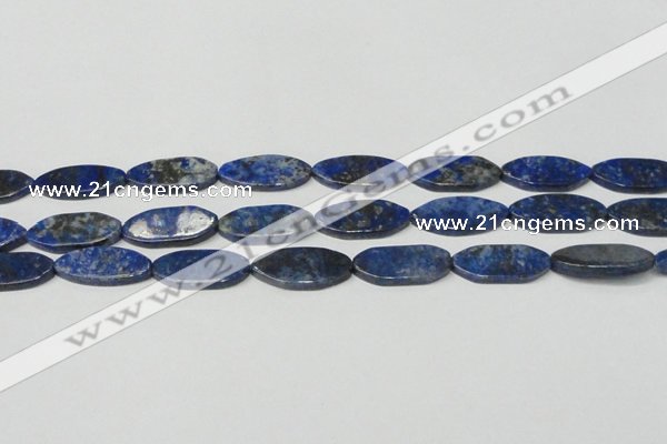 CNL1296 15.5 inches 14*30mm marquise natural lapis lazuli beads