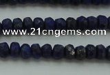 CNL1400 15.5 inches 2.5*4mm faceted rondelle lapis lazuli beads