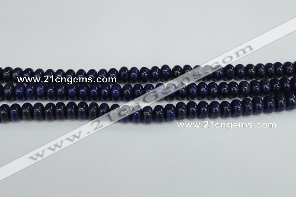 CNL1501 15.5 inches 5*8mm rondelle lapis lazuli beads wholesale