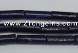 CNL1508 15.5 inches 4*12mm tube lapis lazuli beads wholesale
