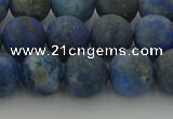 CNL1653 15.5 inches 10mm round matte lapis lazuli beads wholesale