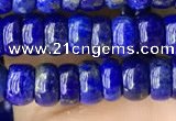 CNL1692 15.5 inches 2.5*5mm - 4*6mm rondelle lapis lazuli beads