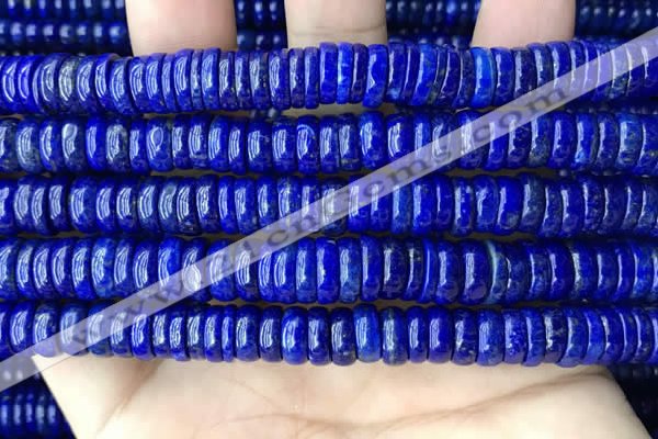 CNL1695 15.5 inches 3*9mm - 4*9mm rondelle lapis lazuli beads