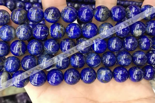 CNL1703 15.5 inches 10mm round lapis lazuli gemstone beads