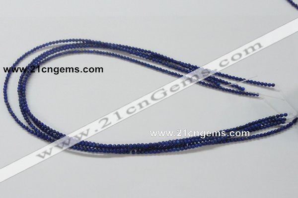 CNL200 15.5 inches 3mm round natural lapis lazuli beads wholesale